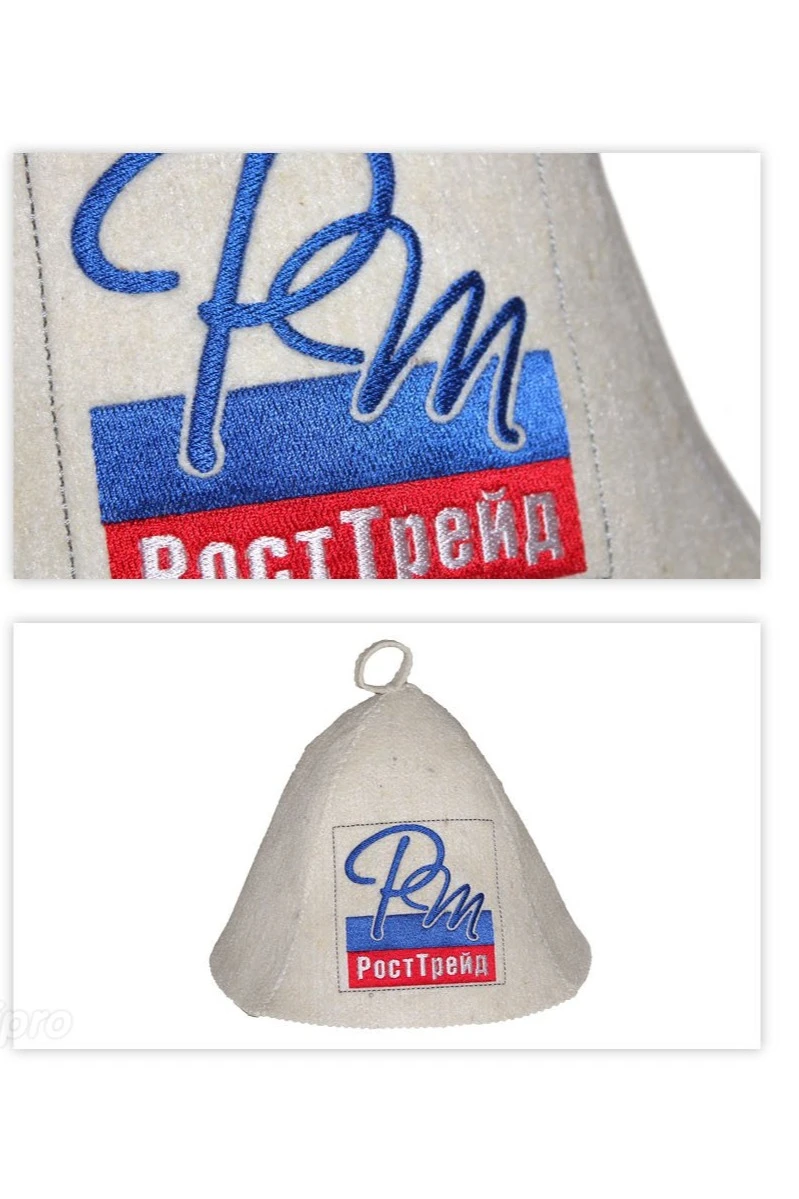 Купить шапку Банщик, однотонную "Рост Трейд"