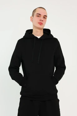 Купить Худи Майк из футера унисекс, однотонная "Perfetly"