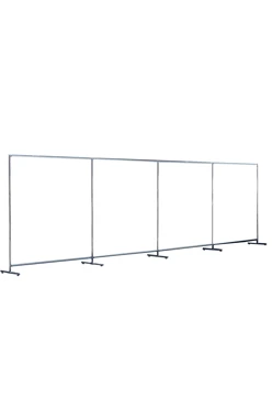 Купить конструкцию для рекламной ширмы на четыре секции 2х2 м