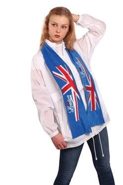 Купить шарф флисовый 15х150 см (однослойный) "London"