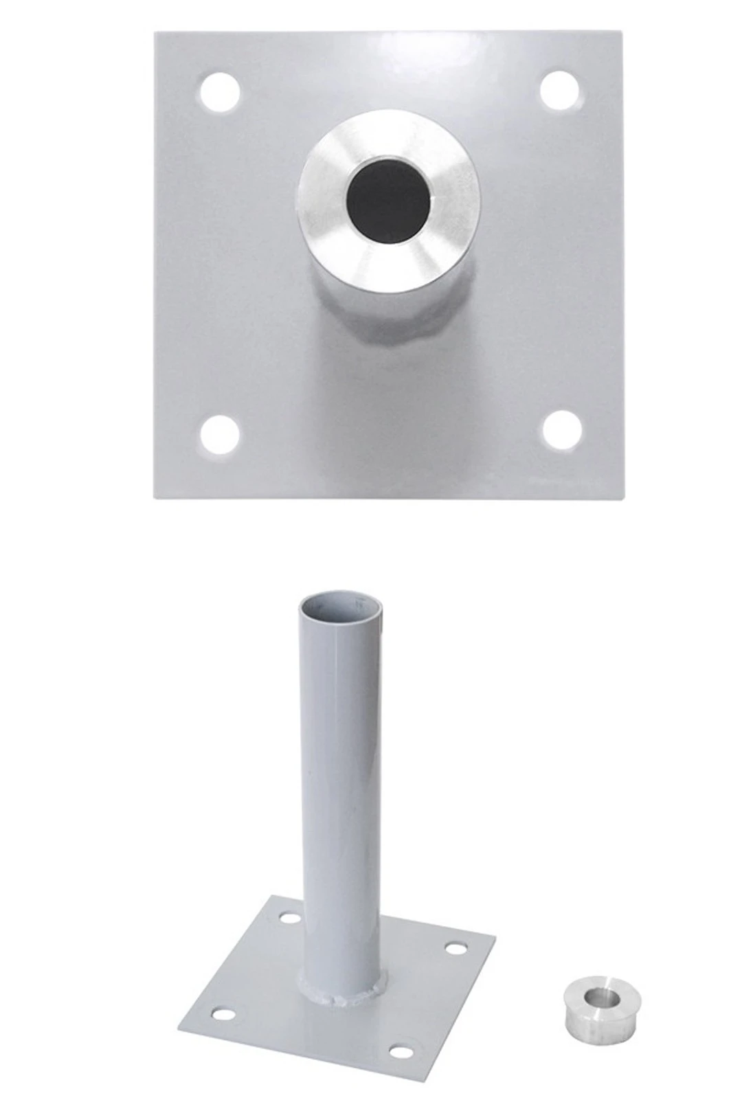 Основание Крест для флагштоков из алюминия#11