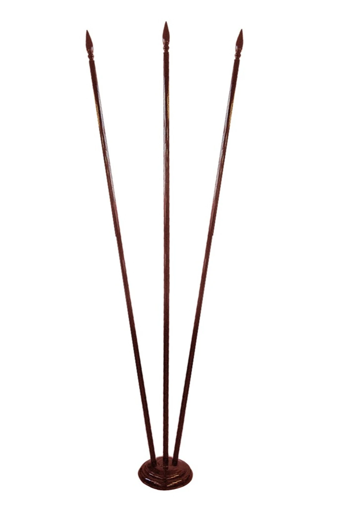 Навершие Капля деревянное светлое из сосны#3