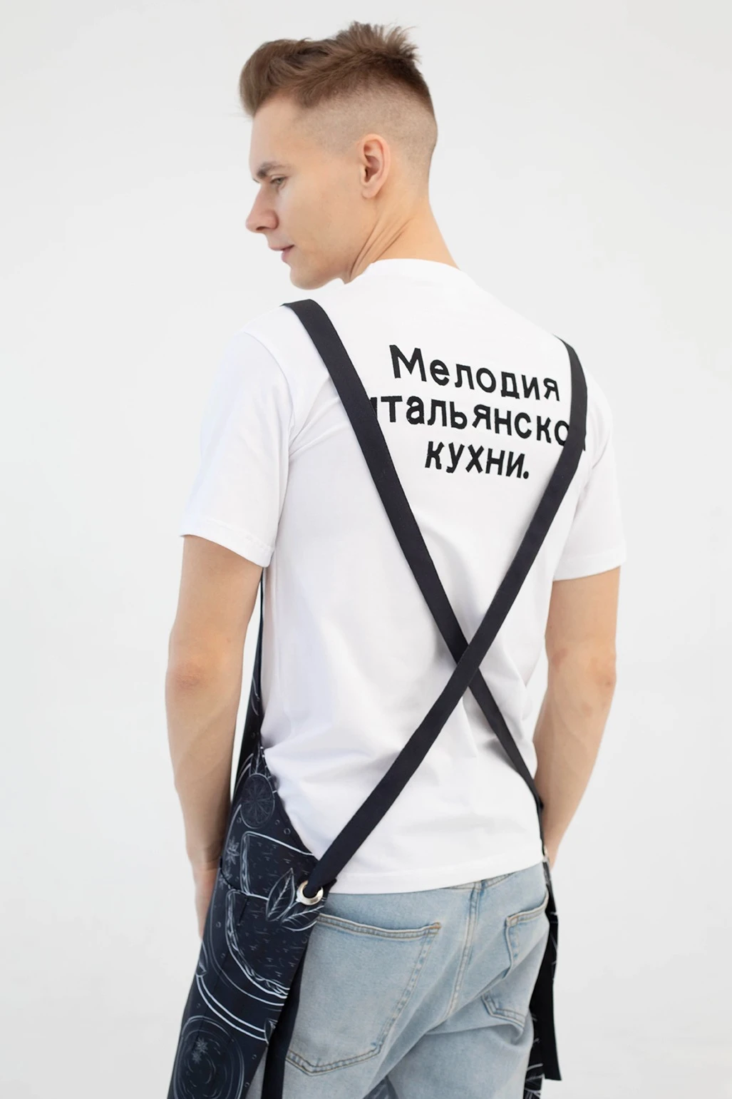 Фартук Хилтон из габардина, с полной запечаткой "ProVans"#3