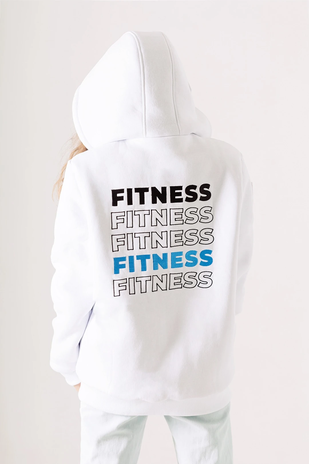 Балахон Джеймс из футера на флисе унисекс, однотонный#2