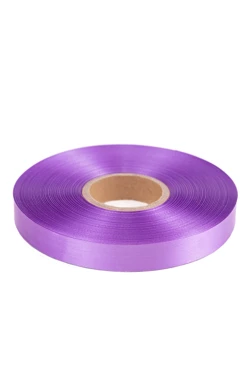 Купить ленту сaтин шириной 15 мм, однотонную фиолетовую