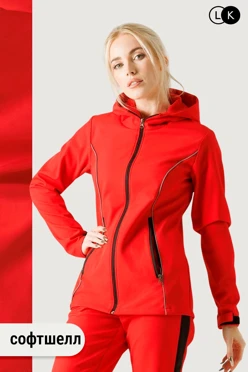 Купить ветровку Джаспер из софтшелла женскую, однотонную