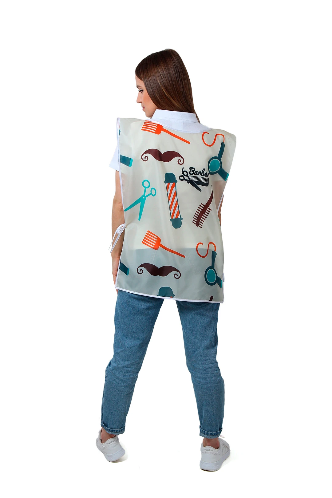 Накидка Инсайт 50х70 см, с полной запечаткой "Barber"#1