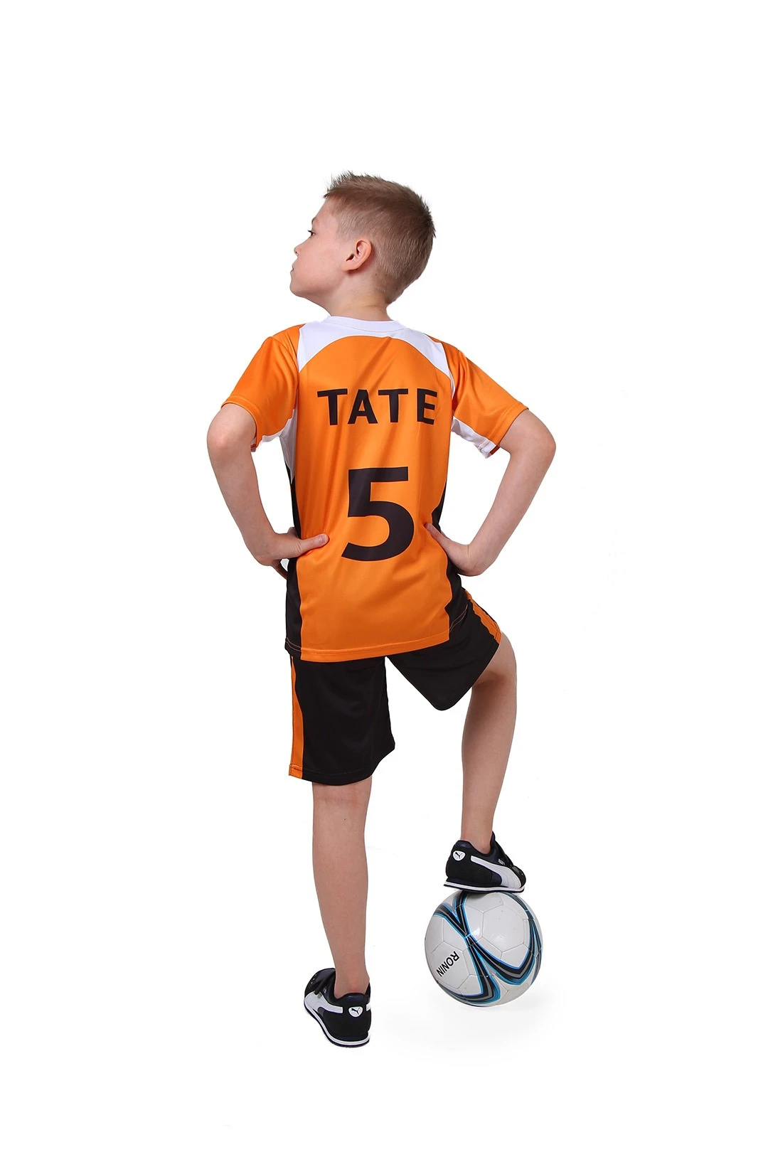 Футбольная форма Юве детская с полной запечаткой "Tate"#2