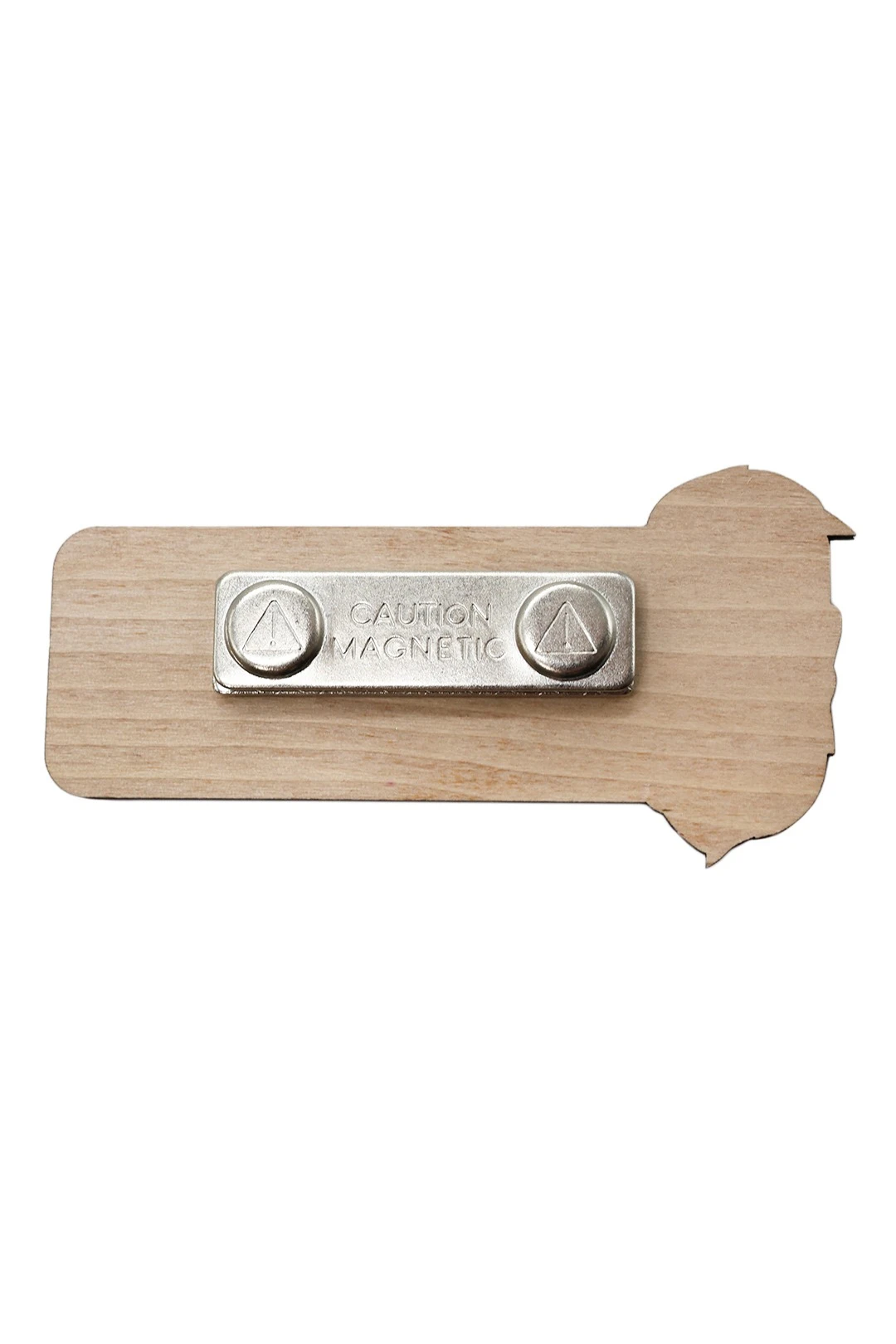 Бейдж из фанеры с гравировкой 30х60 мм "Mens Pride"#2