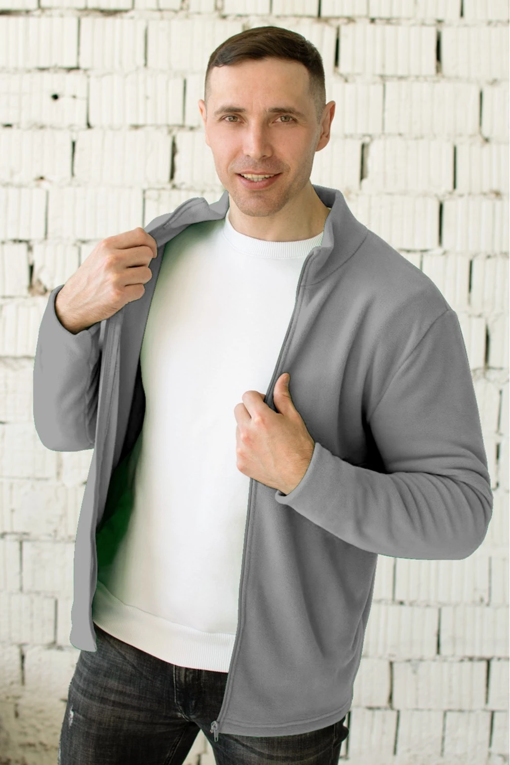 Купить толстовку Филл флисовую унисекс (без капюшона)