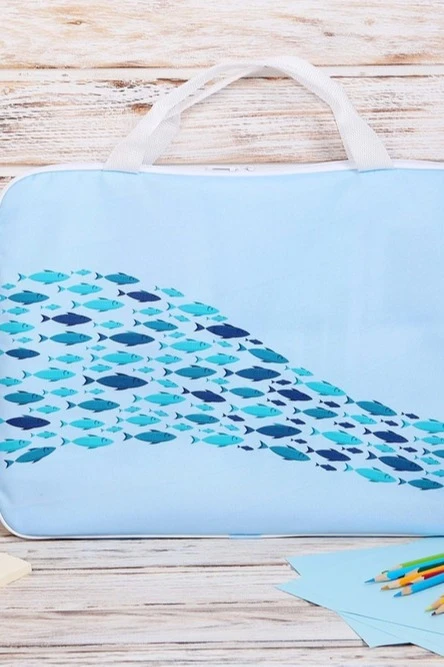 Сумка Ворд с ручками 45х33 см, с полной запечаткой#3