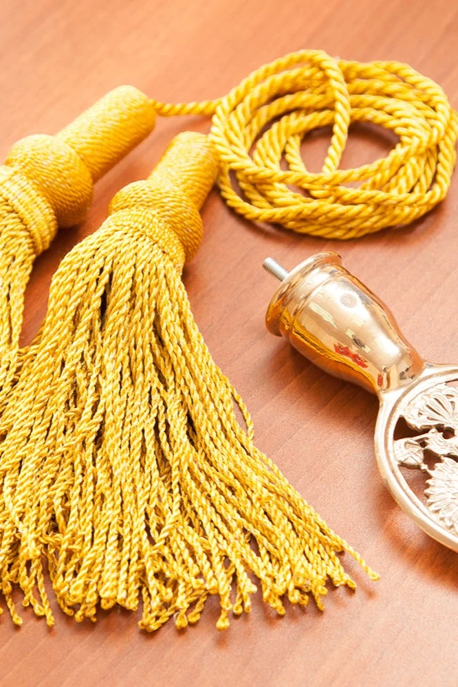 Кисть знаменная под золото (пара)#1