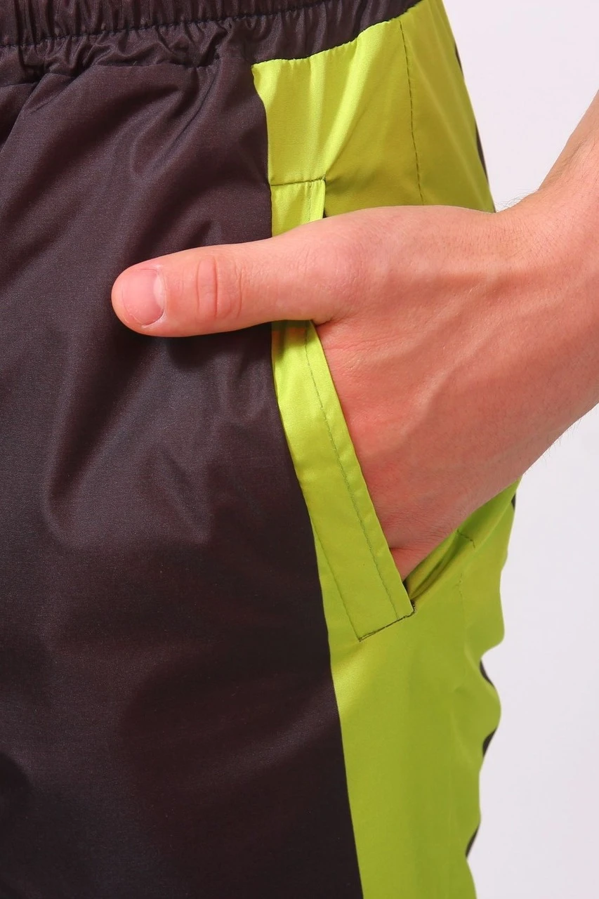 Брюки Олимпик спортивные унисекс с полной запечаткой "Green Road"#1