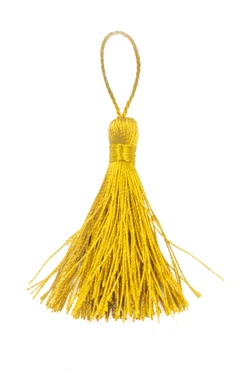 Купить кисть декоративную для вымпела 5 см золото