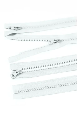 Купить молнию трактор тип 5 разъемную от 80 см, белую