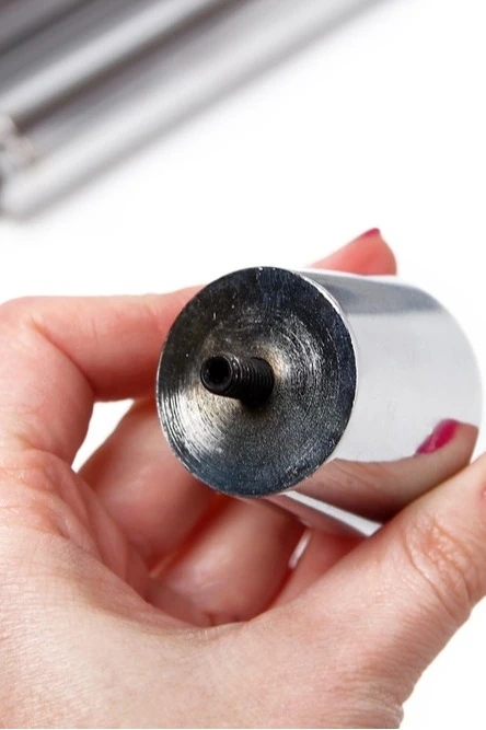 Навершие Конус металлическое хромированное под серебро#5 Навершие Конус металлическое хромированное под серебро#5