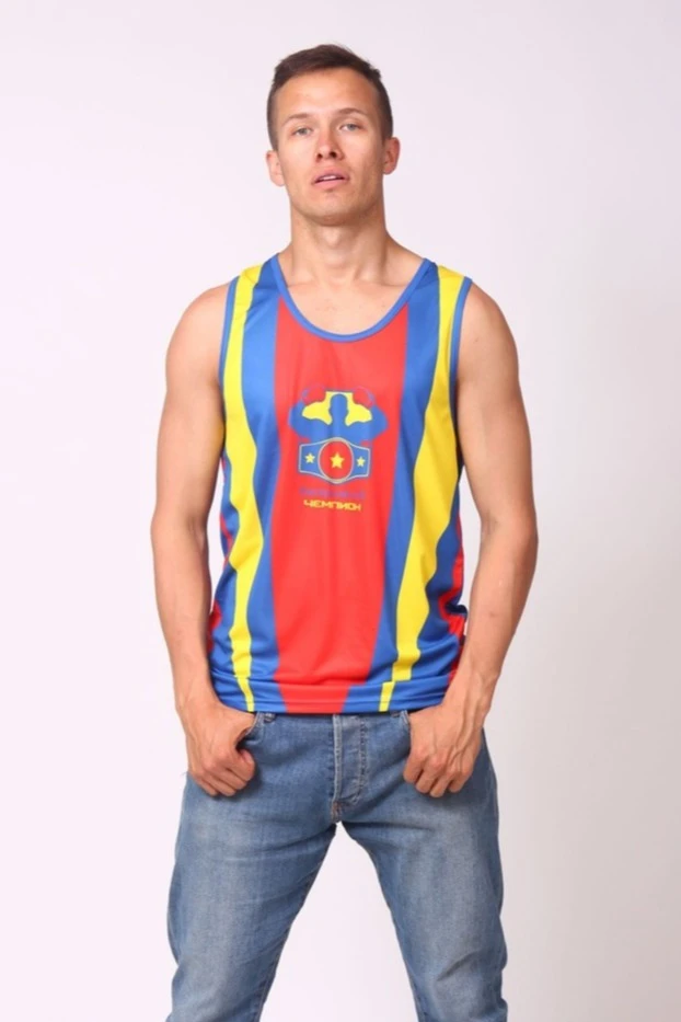 Майка Берри унисекс с полной запечаткой#5 Майка Берри унисекс с полной запечаткой#5