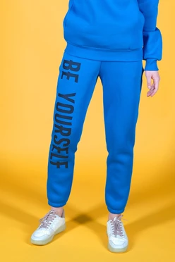 Купить брюки Хит из футера женские, однотонные