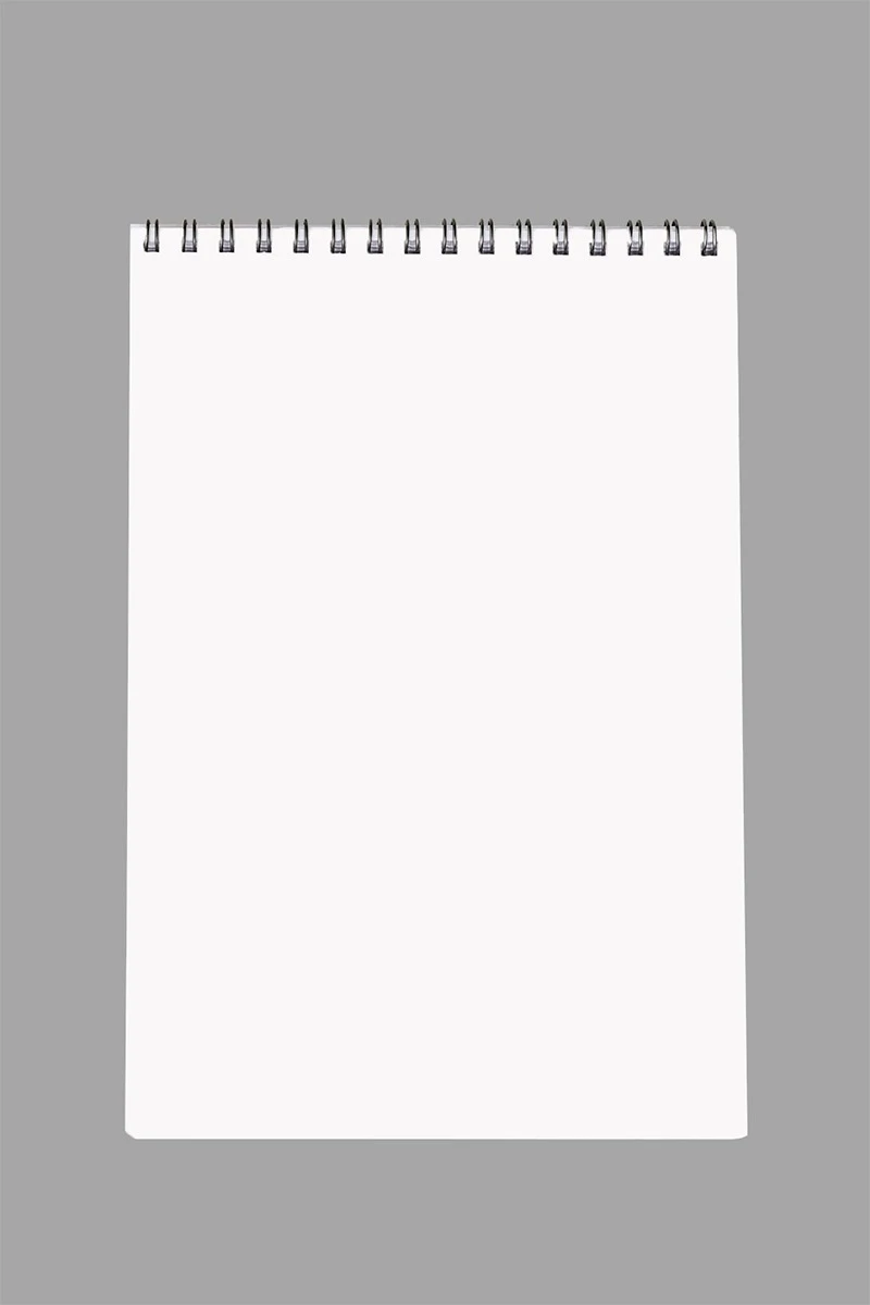 Купить блокнот фирменный  на пружине формата А4 (листы без печати)