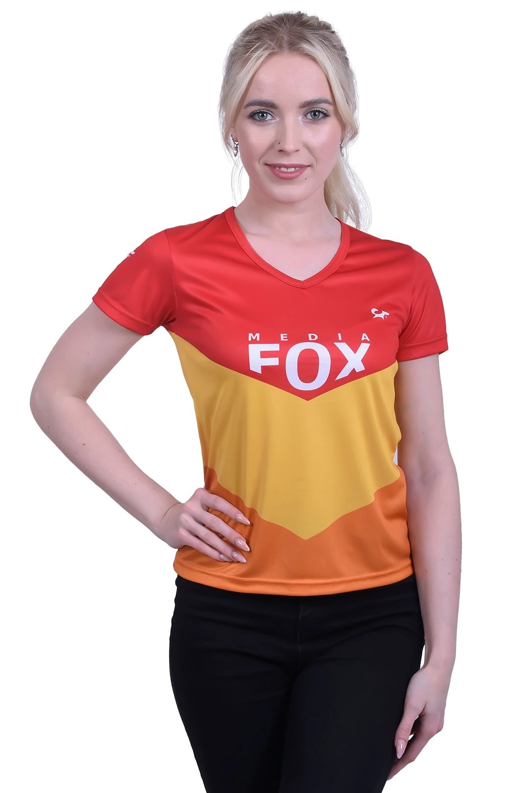 Купить футболку Гэлэкси женская с полной запечаткой (полиэстер)