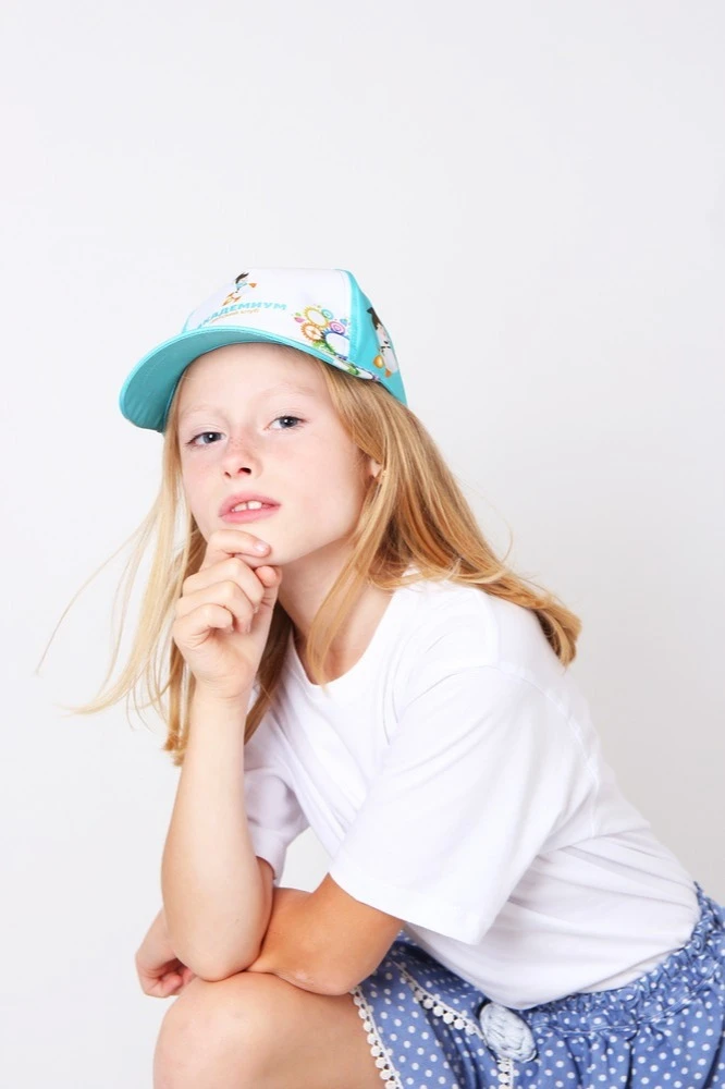 Бейсболка Стандарт детская с полной запечаткой (полиэстер) "Academium"#1