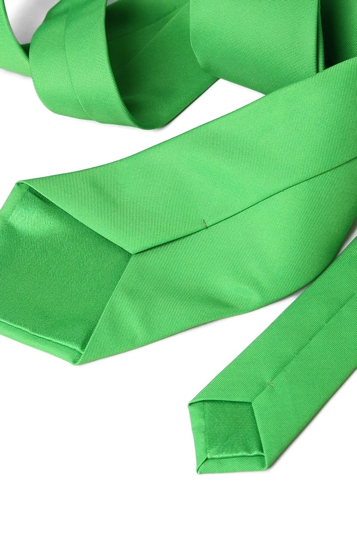 Галстук Босс с вышивкой из адверты мужской, с полной запечаткой "Nutmeg"#8