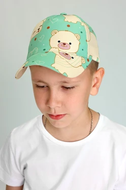 Бейсболка Стандарт детская с полной запечаткой (полиэстер)#1 Бейсболка Стандарт детская с полной запечаткой (полиэстер)#1