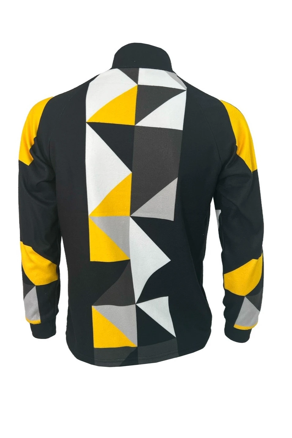 Купить толстовку Дэйви унисекс из флиса с полной запечаткой "Deivi geometric"