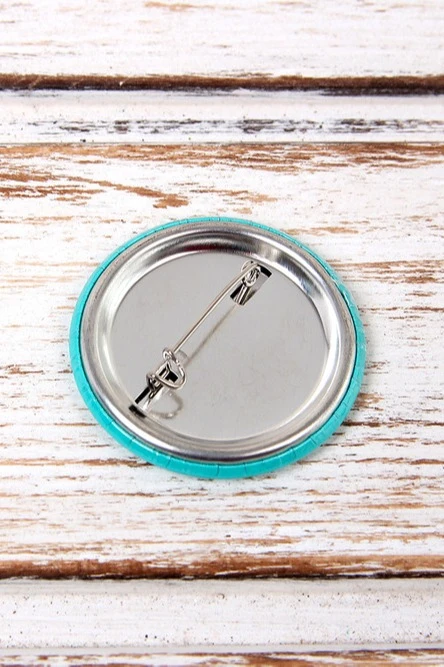 Купить значок закатной диаметр 44 мм, с принтом "Cleanliness is the key to health"