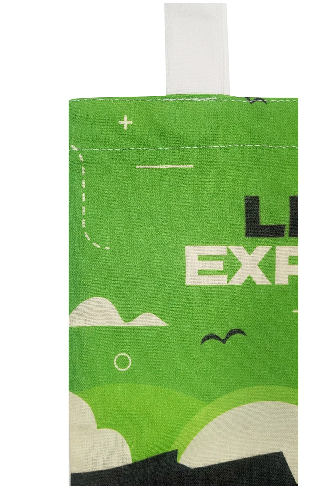 Сумка Айрис из льна, с печатью#1