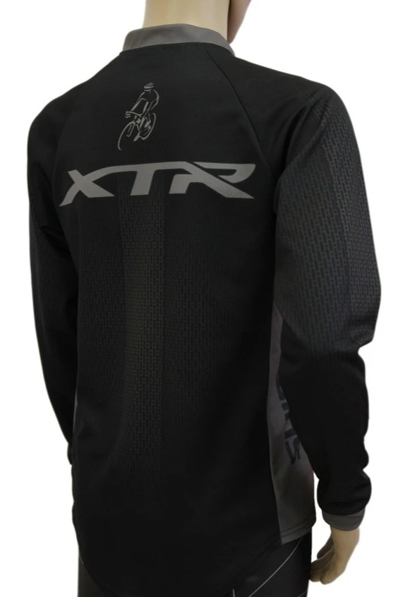 Свитер велосипедный взрослый с полной запечаткой "Shimano XTR"#2