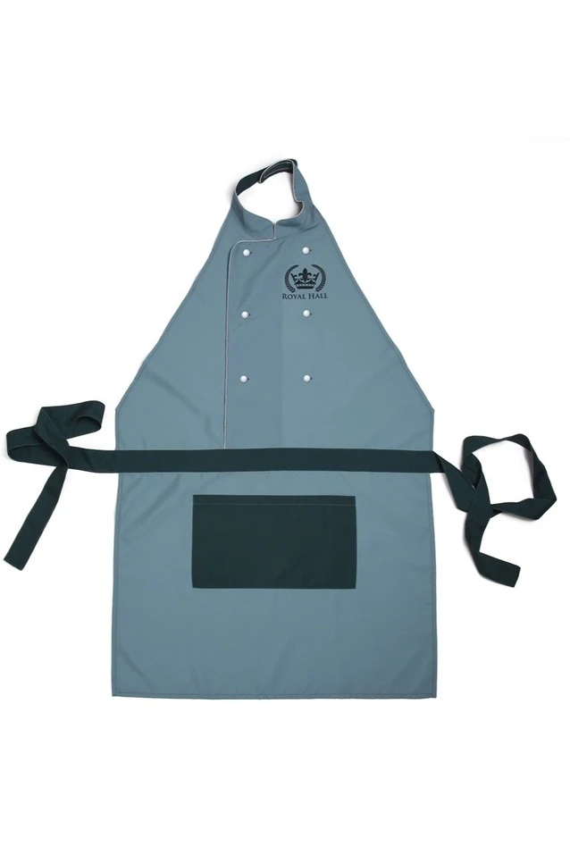 Фартук Бейкер из габардина, с полной запечаткой "Royal Hall"#1