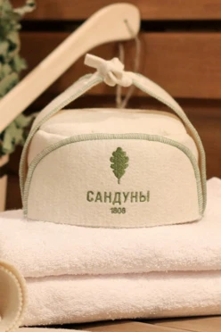 Купить шапку Печкин однотонную "Сандуны"