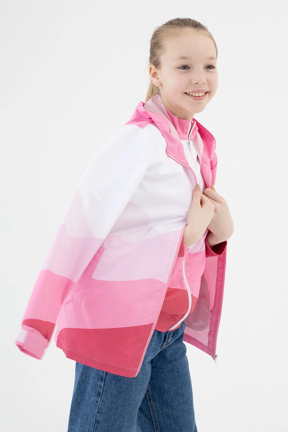 Ветровка Райдер детская с полной запечаткой "Nope"#5