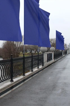 Купить Флаг расцвечивания 100х300 см синий