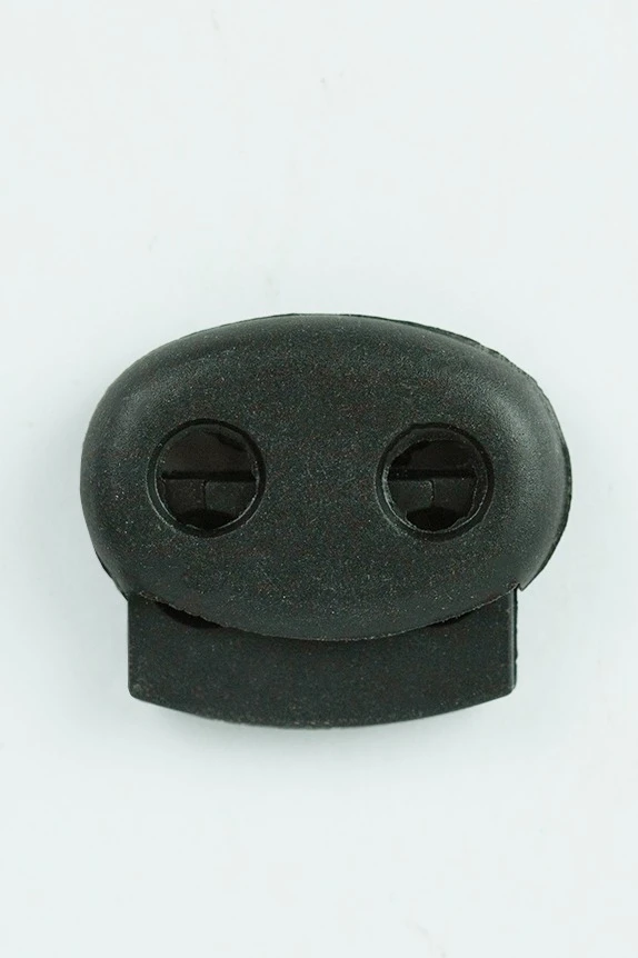 Купить фиксатор пластиковый 23х19 мм, 200 шт, черный