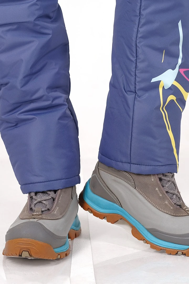 Брюки Слайд на синтепоне унисекс, с полной запечаткой "Plosion"#3