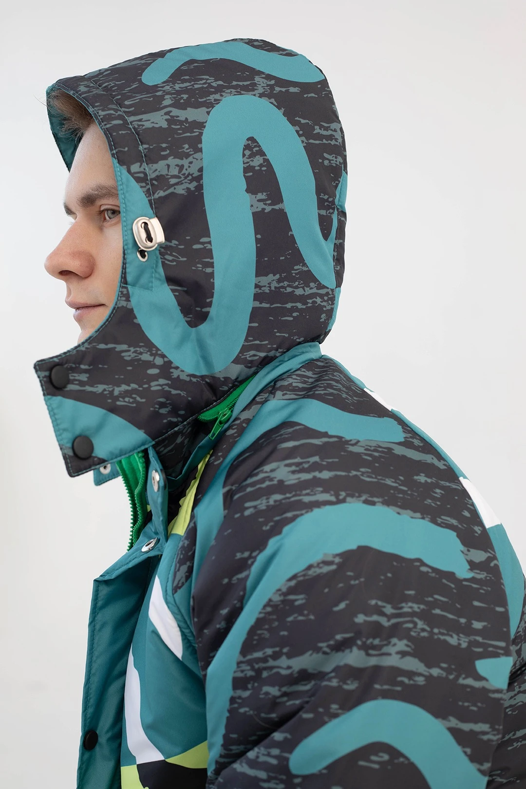 Купить куртку Вест унисекс с полной запечаткой "Hikesly"