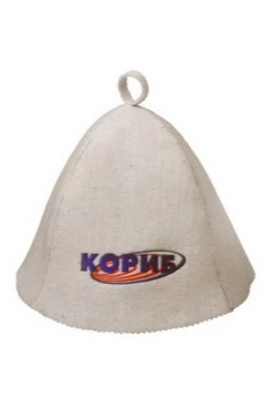 Купить шапку Банщик, однотонную "КОРИБ"