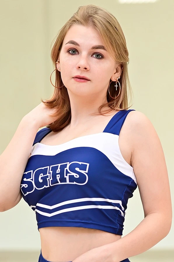 Топ Хлоя женский с полной запечаткой "SGHS"#3