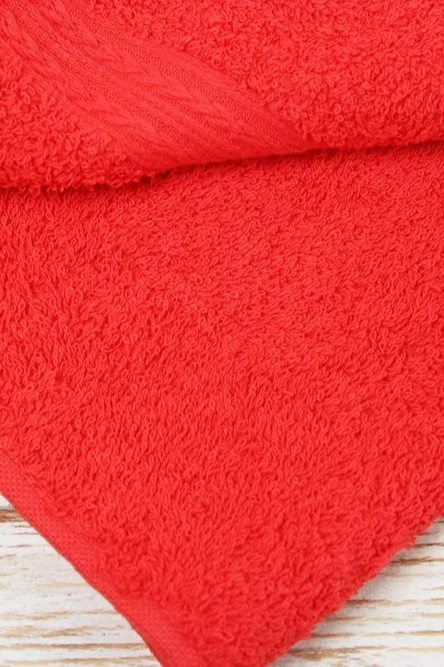 Полотенце махровое 40х70 см (Ituma), однотонное красное#4 Полотенце махровое 40х70 см (Ituma), однотонное красное#4