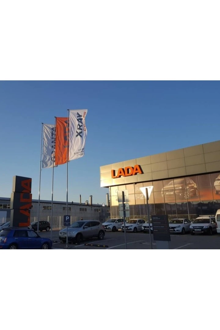 Аренда флагштока из алюминия с открытым механизмом 10 м (покраска)#1