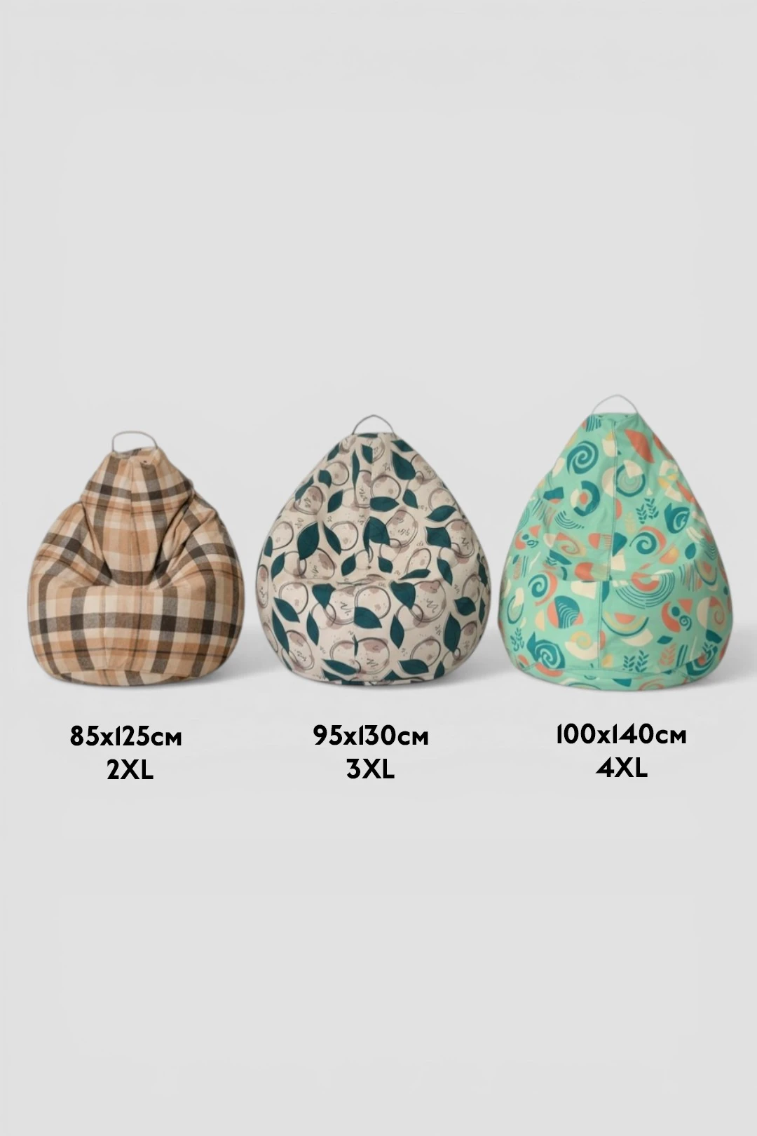 Чехол для кресла груши 3XL (95х130 см) с полной запечаткой#6