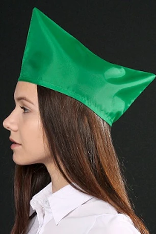 Купить пилотку Пионер зеленую