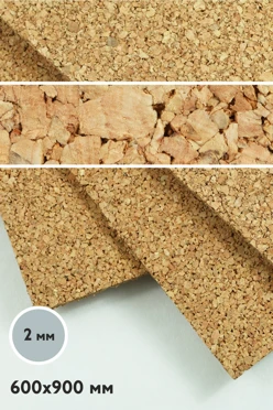 Купить пробку 900х600 мм 2 мм