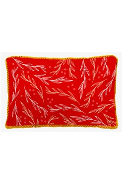 Подушка с кантом 40х60 см, с принтом "Merry Christmas"#1 Подушка с кантом 40х60 см, с принтом "Merry Christmas"#1