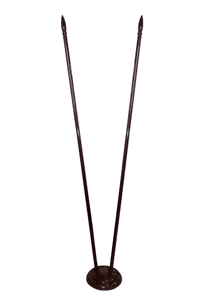 Купить подставку деревянную с основанием Блин 2 штока 2,5 м