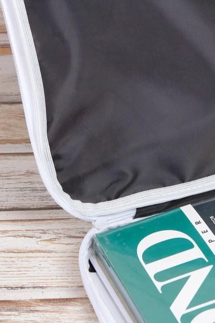 Сумка Ворд с ручками 45х33 см, с полной запечаткой "Books"#5