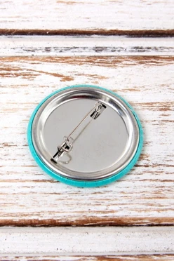 Значок закатной диаметр 44 мм, с принтом "Cleanliness is the key to health"#1