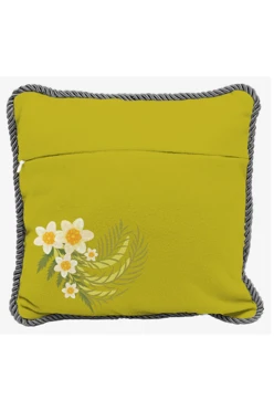 Подушка с кантом 40х40 см, с принтом "With the onset of spring"#1